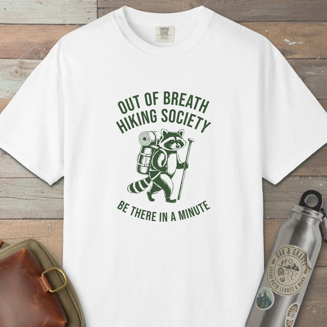Out Of Breath Hiking Society T-Shirt