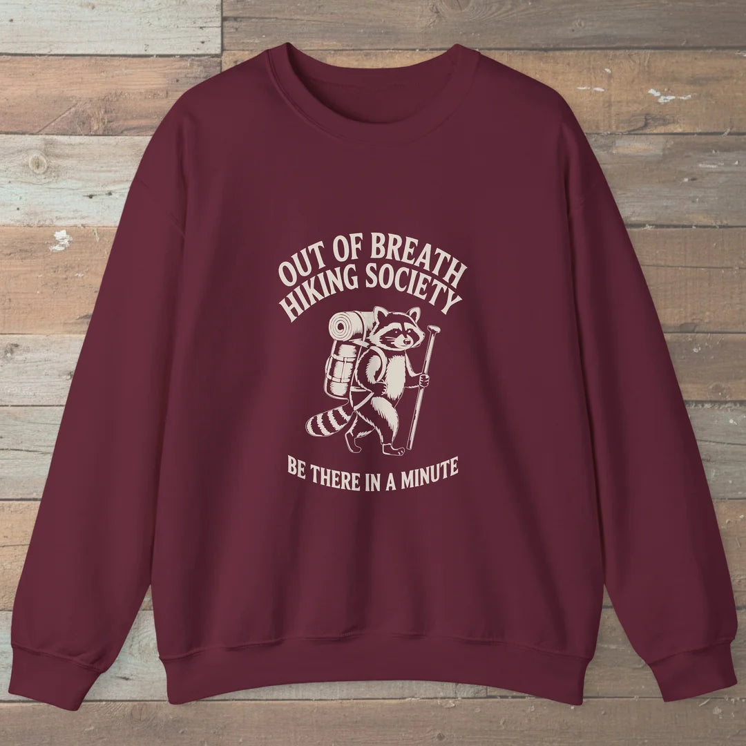 Out Of Breath Hiking Society Sweatshirt