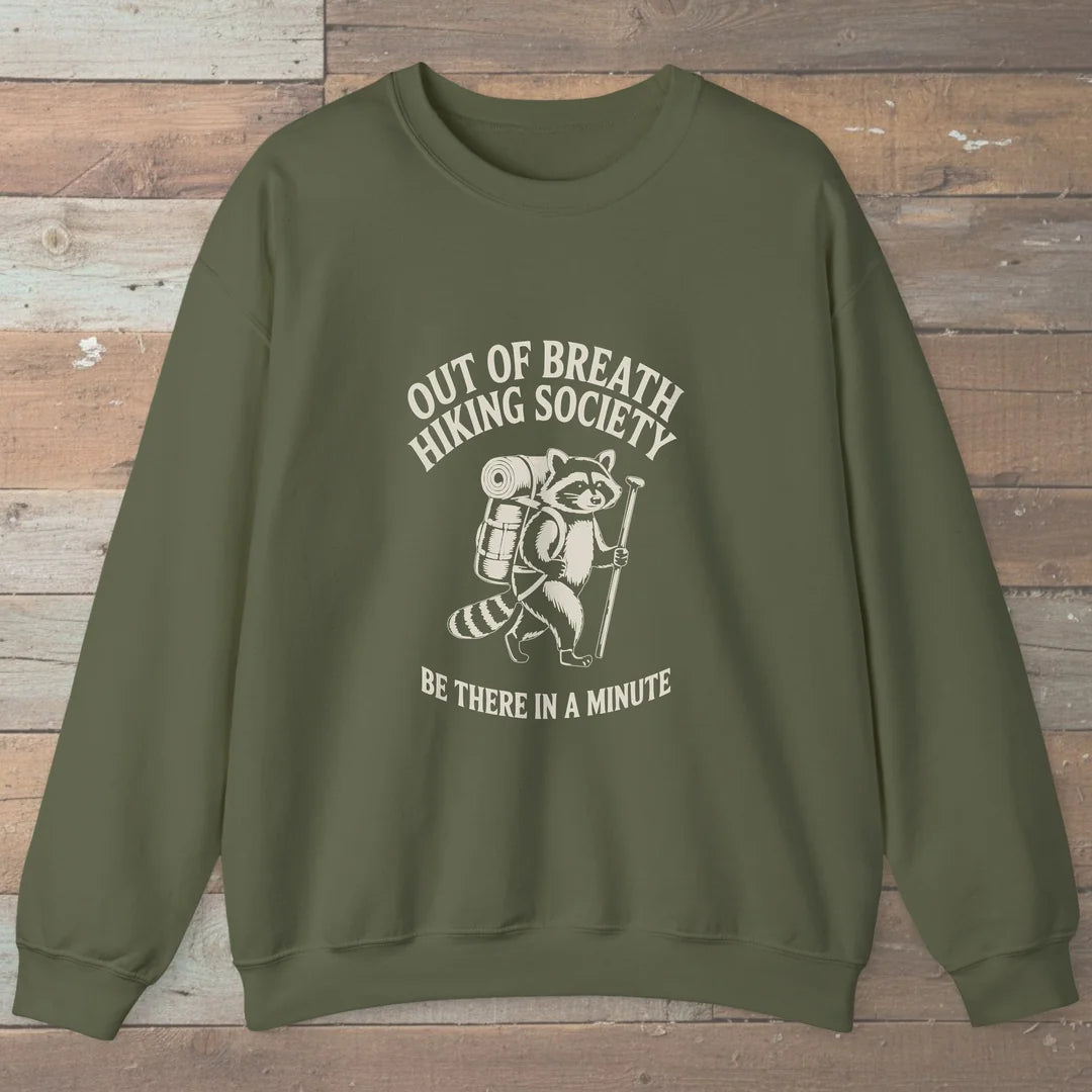Out Of Breath Hiking Society Sweatshirt