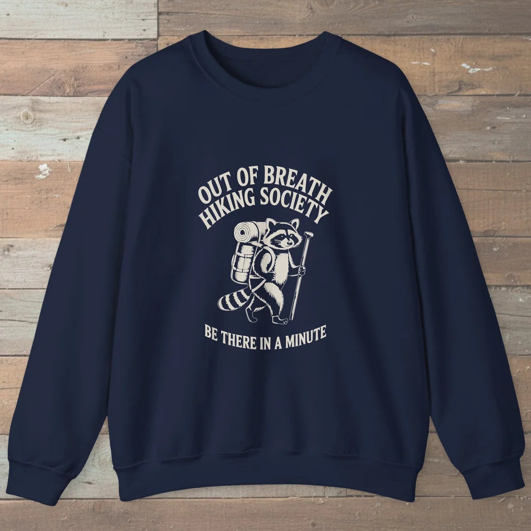Out Of Breath Hiking Society Sweatshirt