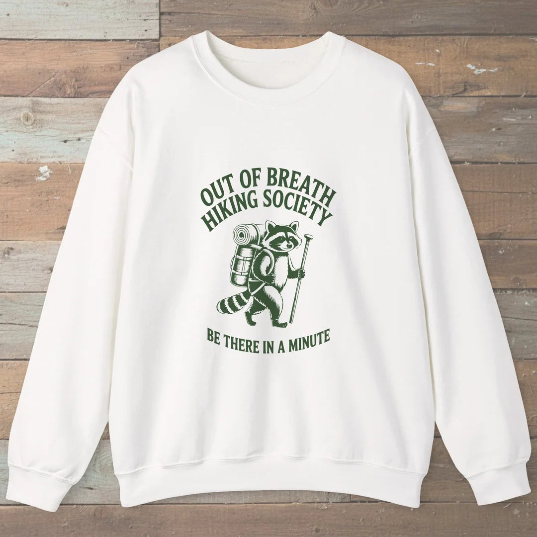 Out Of Breath Hiking Society Sweatshirt