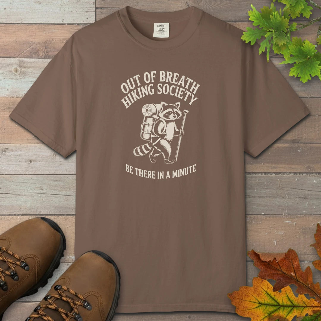 Out Of Breath Hiking Society T-Shirt