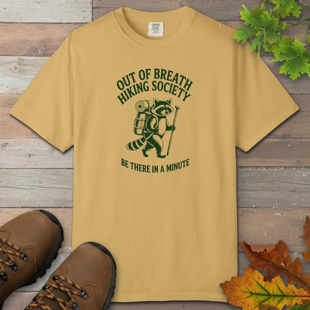 Out Of Breath Hiking Society T-Shirt