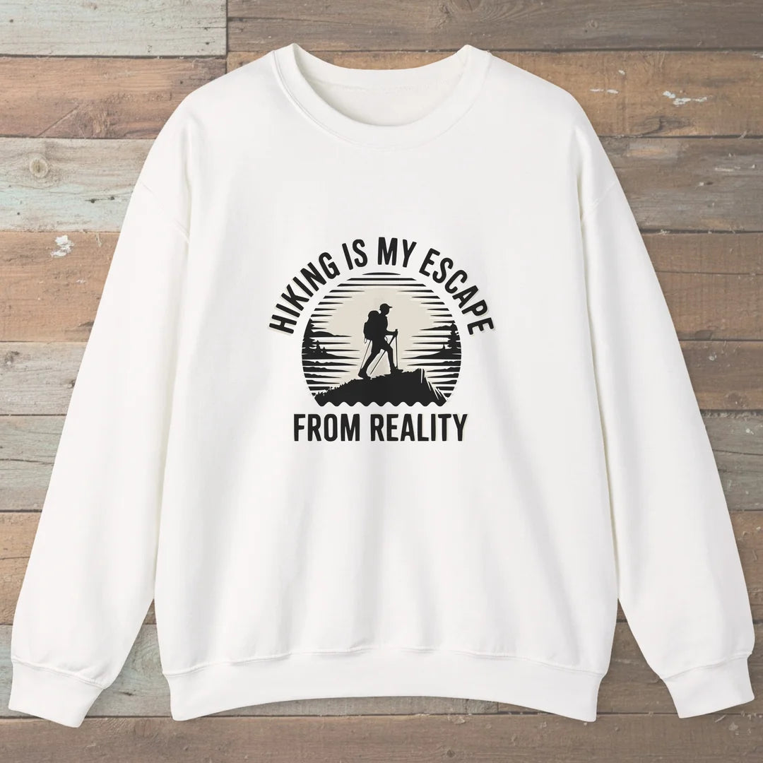 Hiking Is My Escape From Reality Sweatshirt
