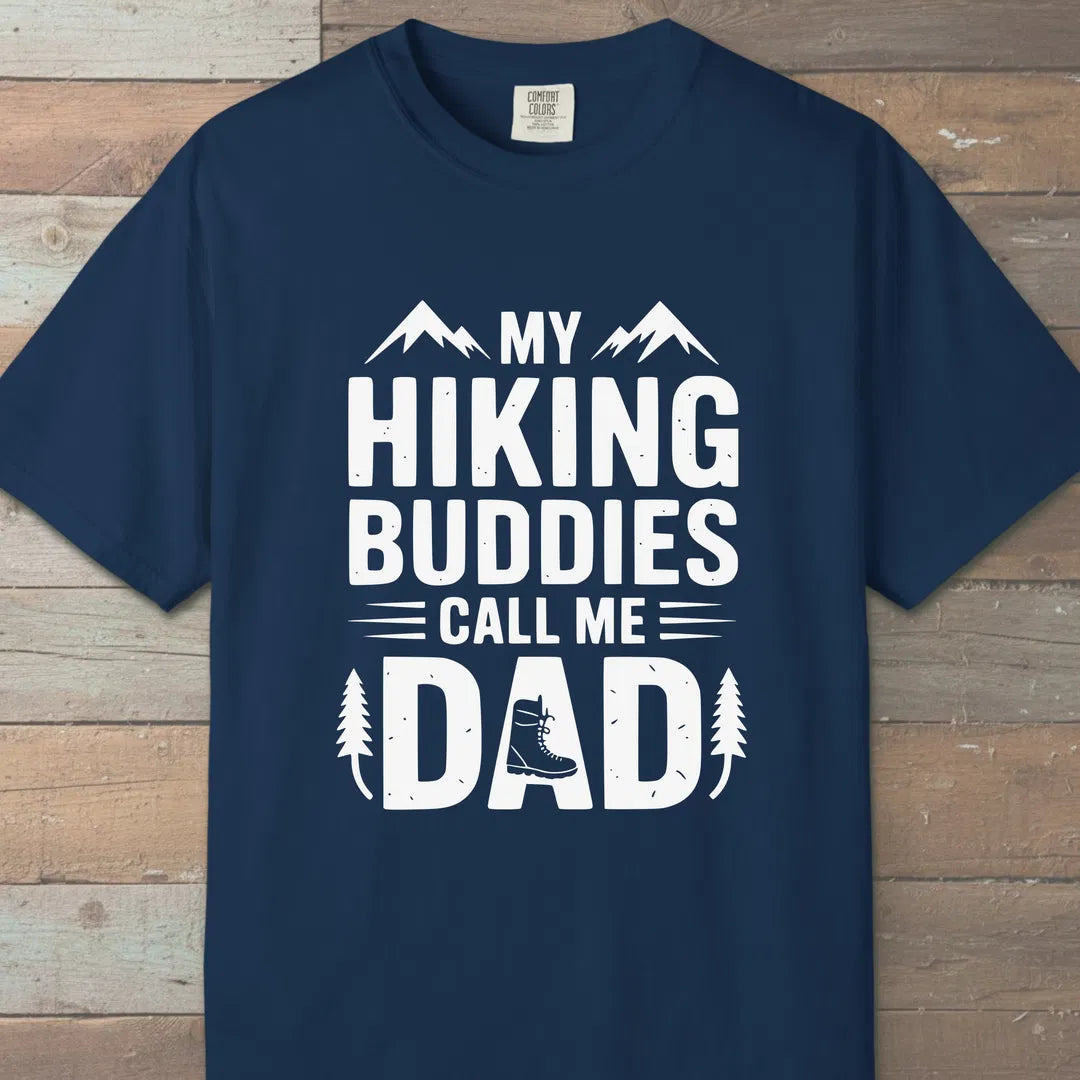 Buddies Call Me Dad T-Shirt Navy Outdoor Nature Tee
