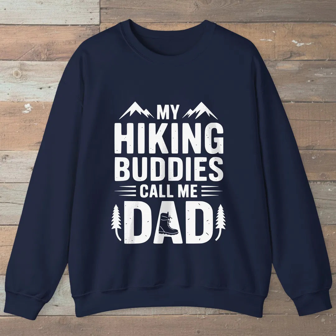 Buddies Call Me Dad Sweatshirt Navy Outdoor Nature Tee