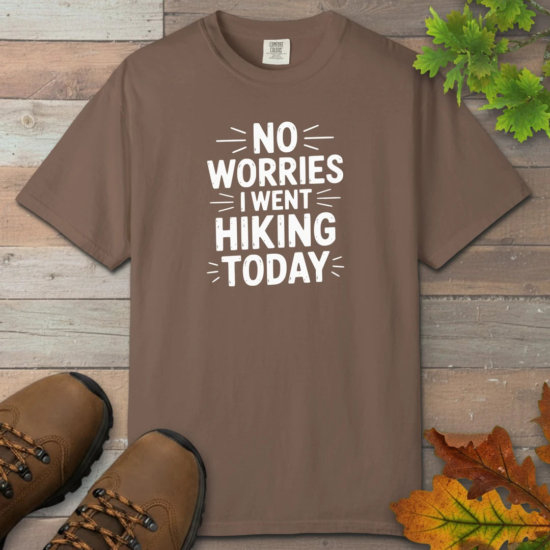 No Worries I Went Hiking Today T-Shirt