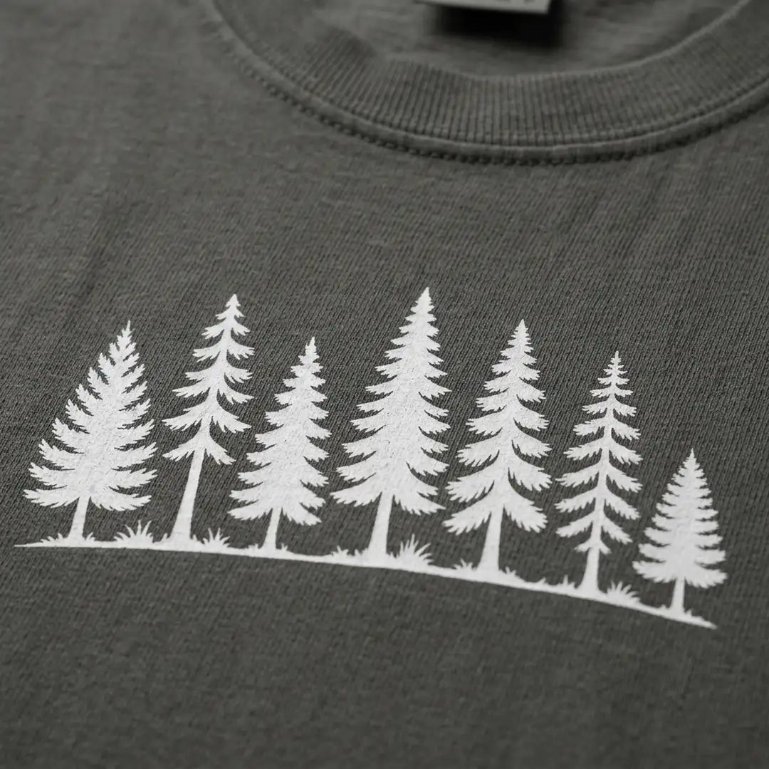 Pine Line T-Shirt Outdoor Nature Tee