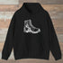 Boot Trail Hoodie Black Outdoor Nature Tee