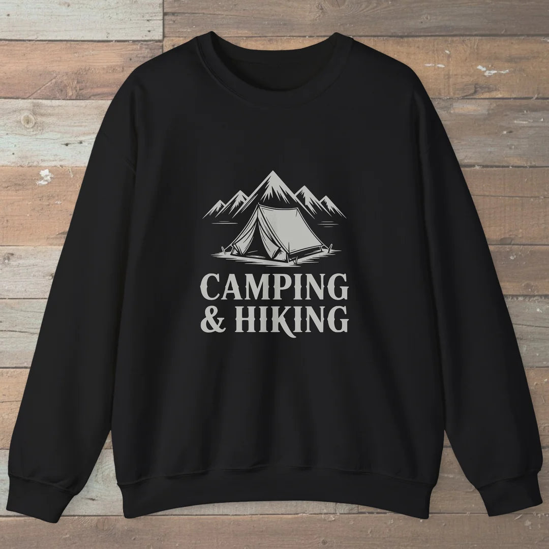 Camping And Hiking Sweatshirt