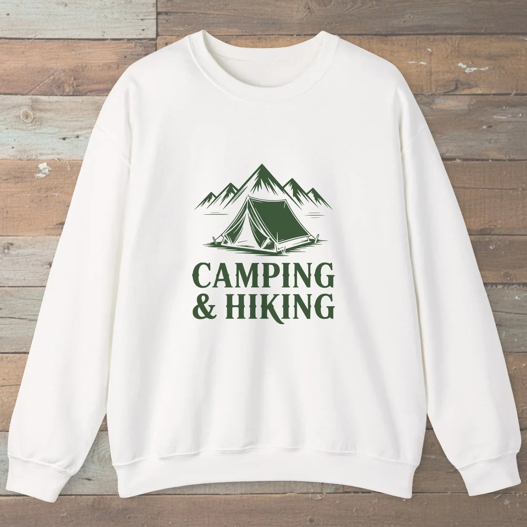 Camping And Hiking Sweatshirt