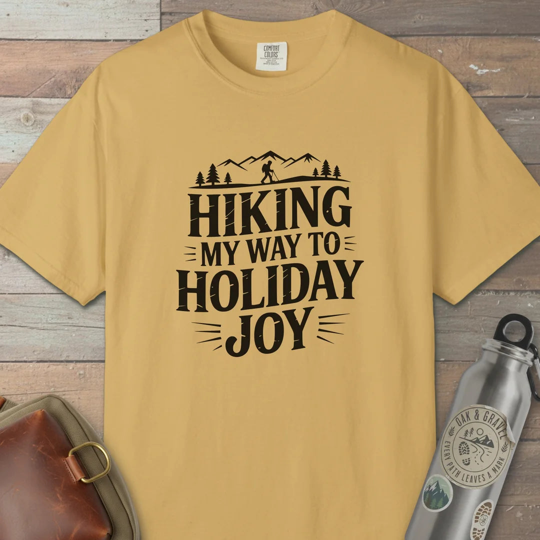 Hiking My Way To Holiday Joy T-Shirt