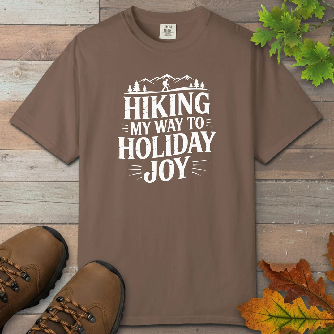 Hiking My Way To Holiday Joy T-Shirt