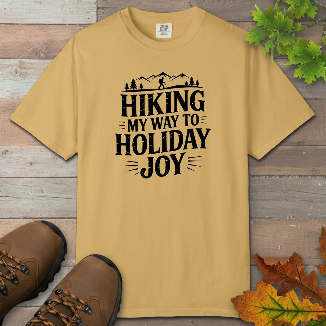Hiking My Way To Holiday Joy T-Shirt