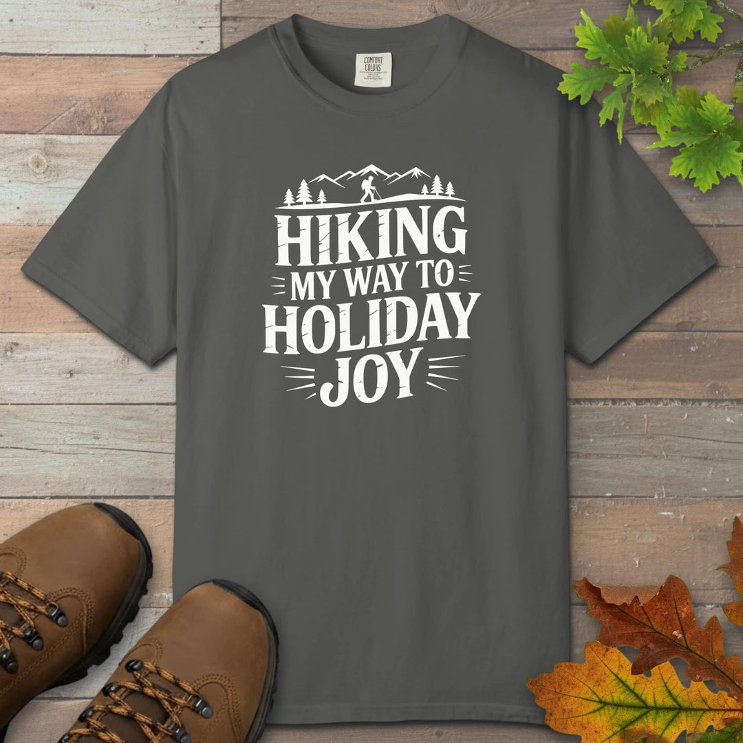 Hiking My Way To Holiday Joy T-Shirt