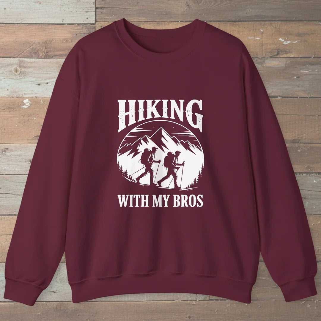Hiking With My Bros Sweatshirt