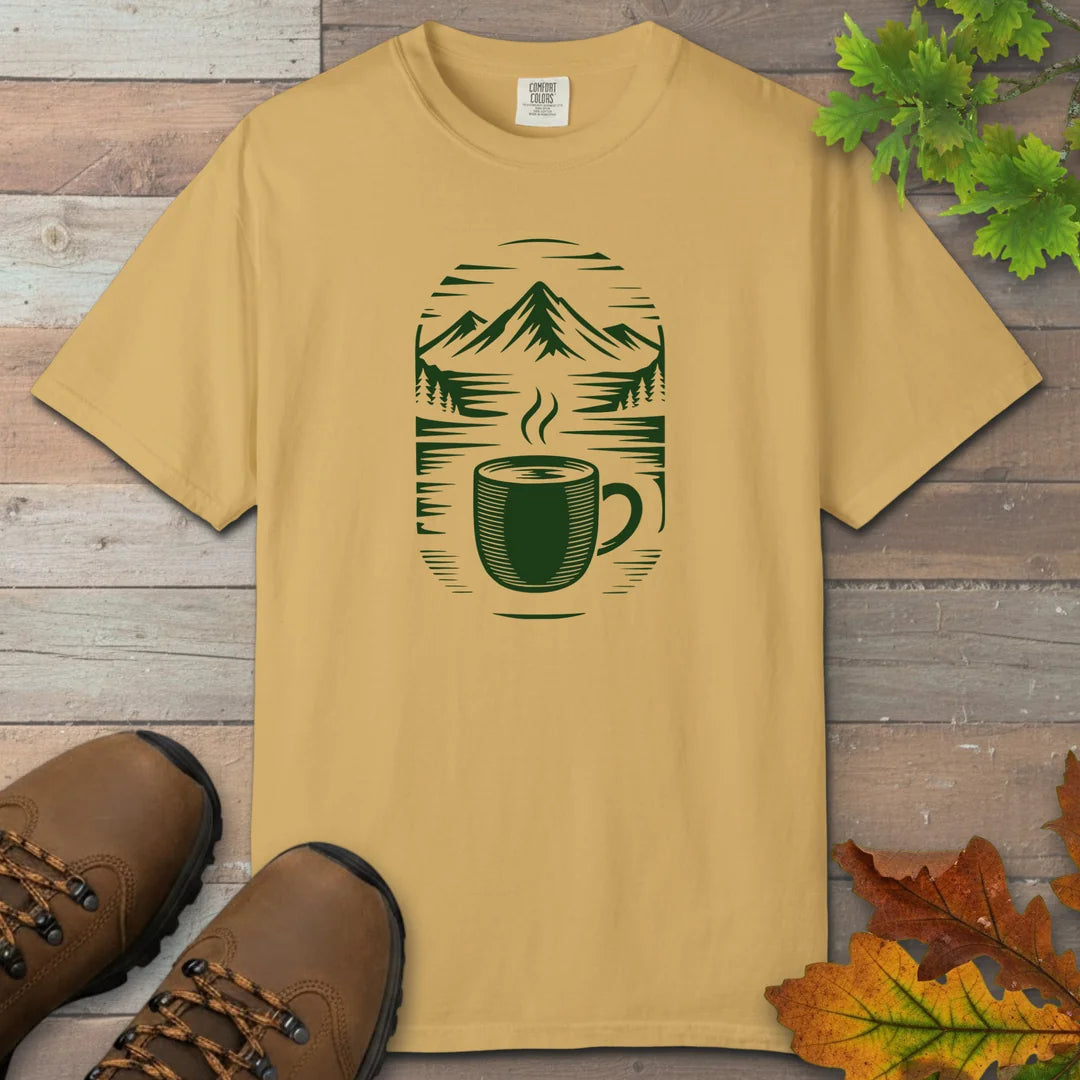 Morning Brew And Mountains T-Shirt