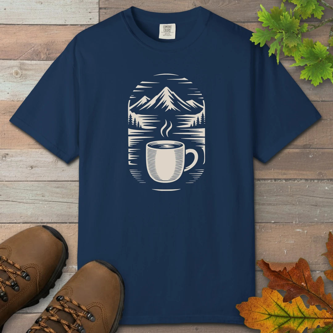 Morning Brew And Mountains T-Shirt