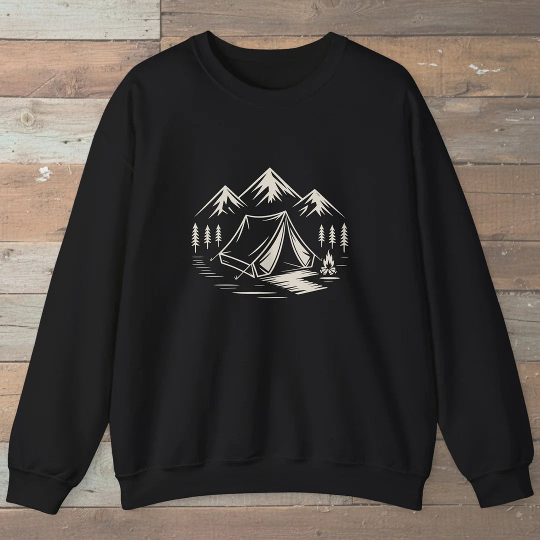 Campfire And Peaks Sweatshirt