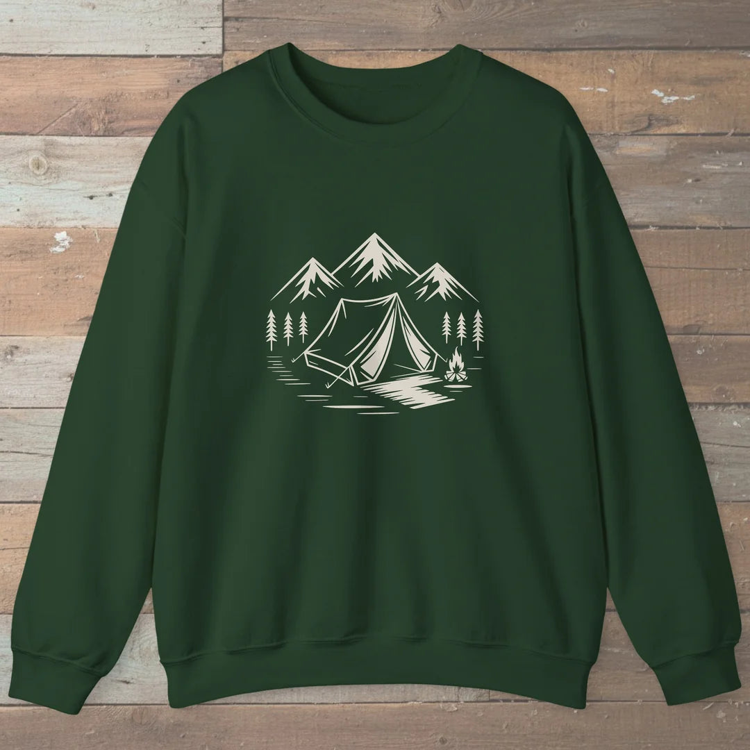 Campfire And Peaks Sweatshirt