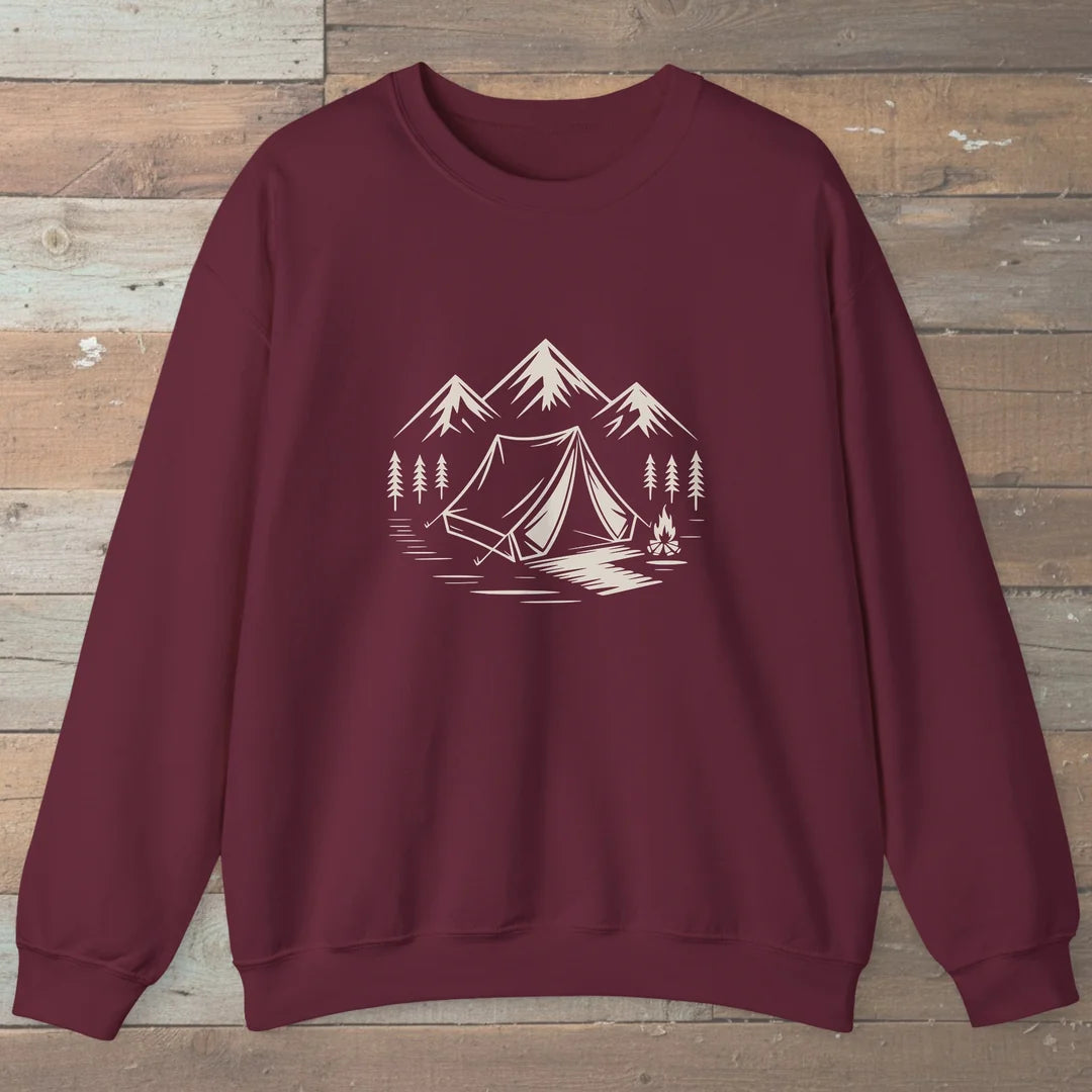 Campfire And Peaks Sweatshirt