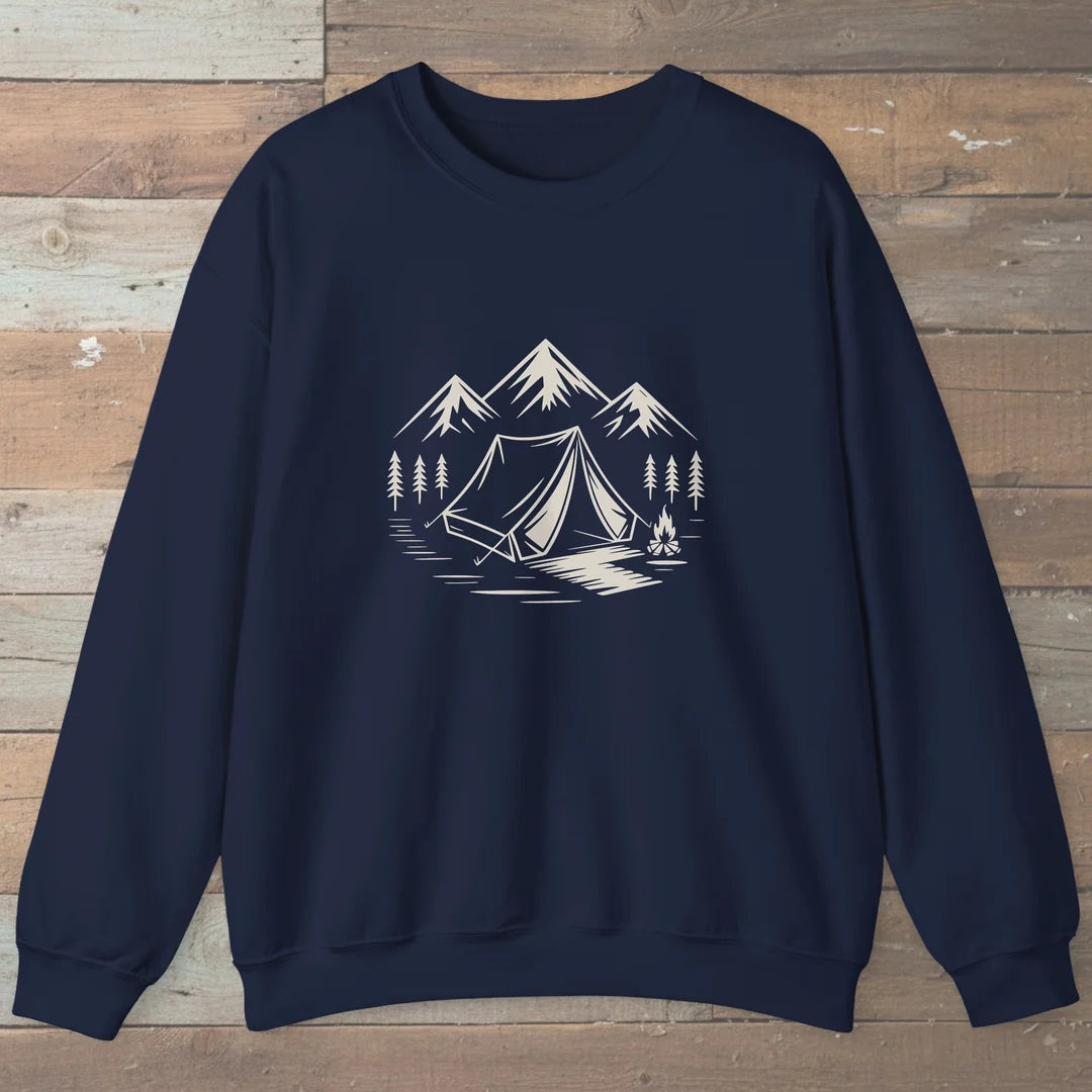 Campfire And Peaks Sweatshirt