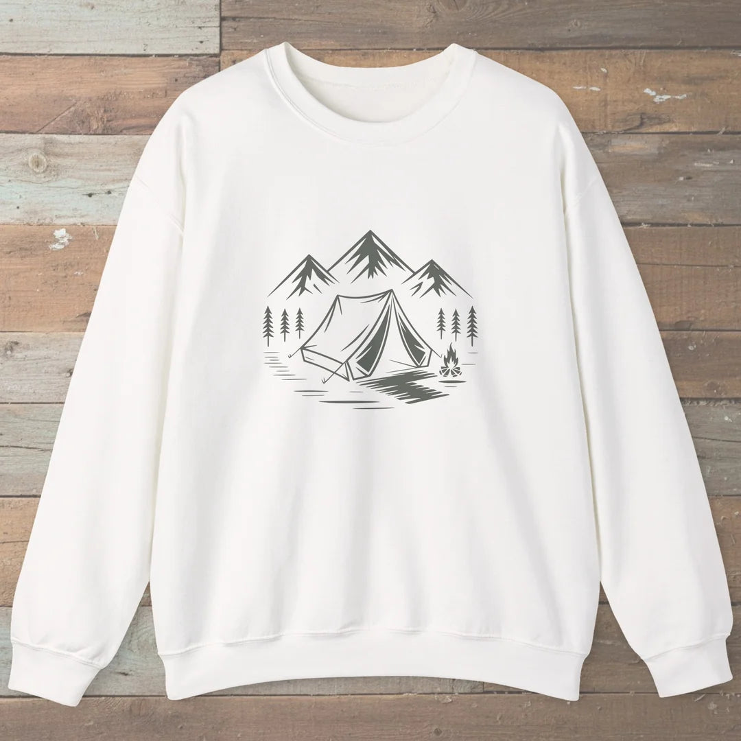 Campfire And Peaks Sweatshirt