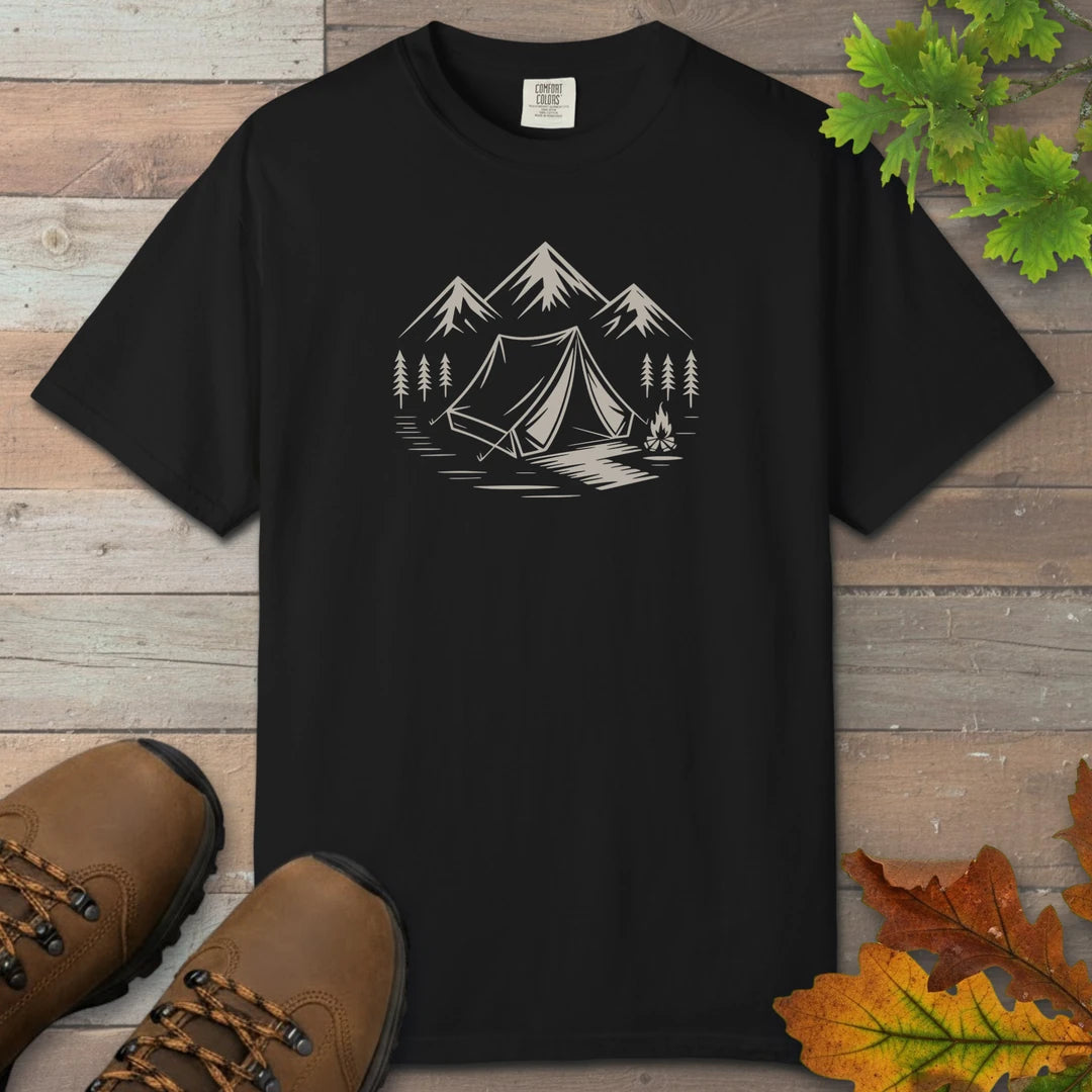 Campfire And Peaks T-Shirt