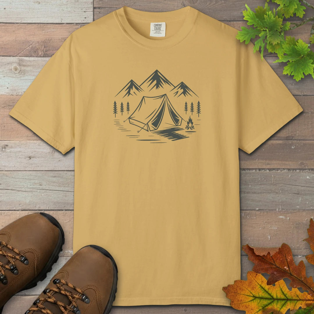 Campfire And Peaks T-Shirt