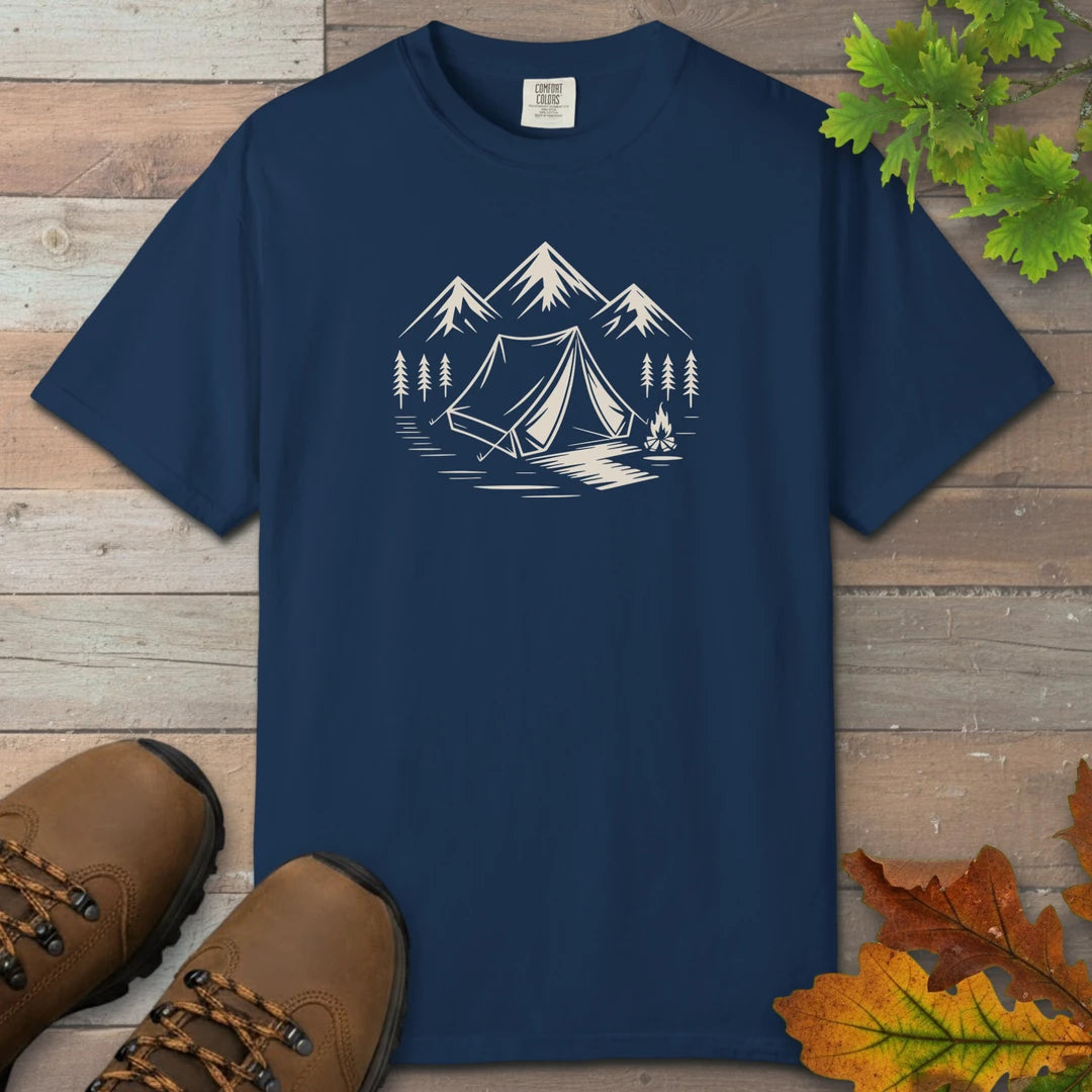 Campfire And Peaks T-Shirt