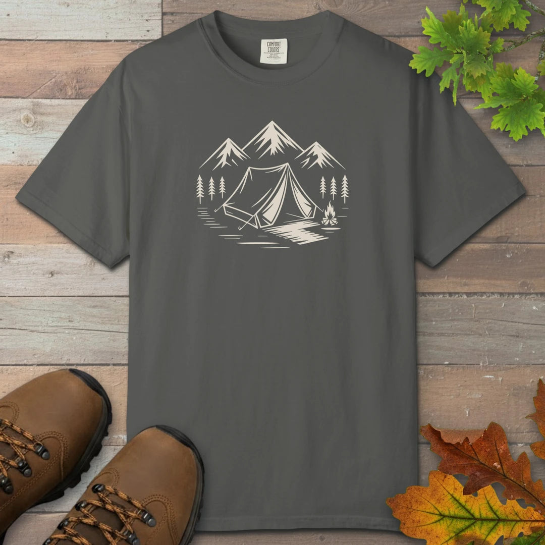 Campfire And Peaks T-Shirt