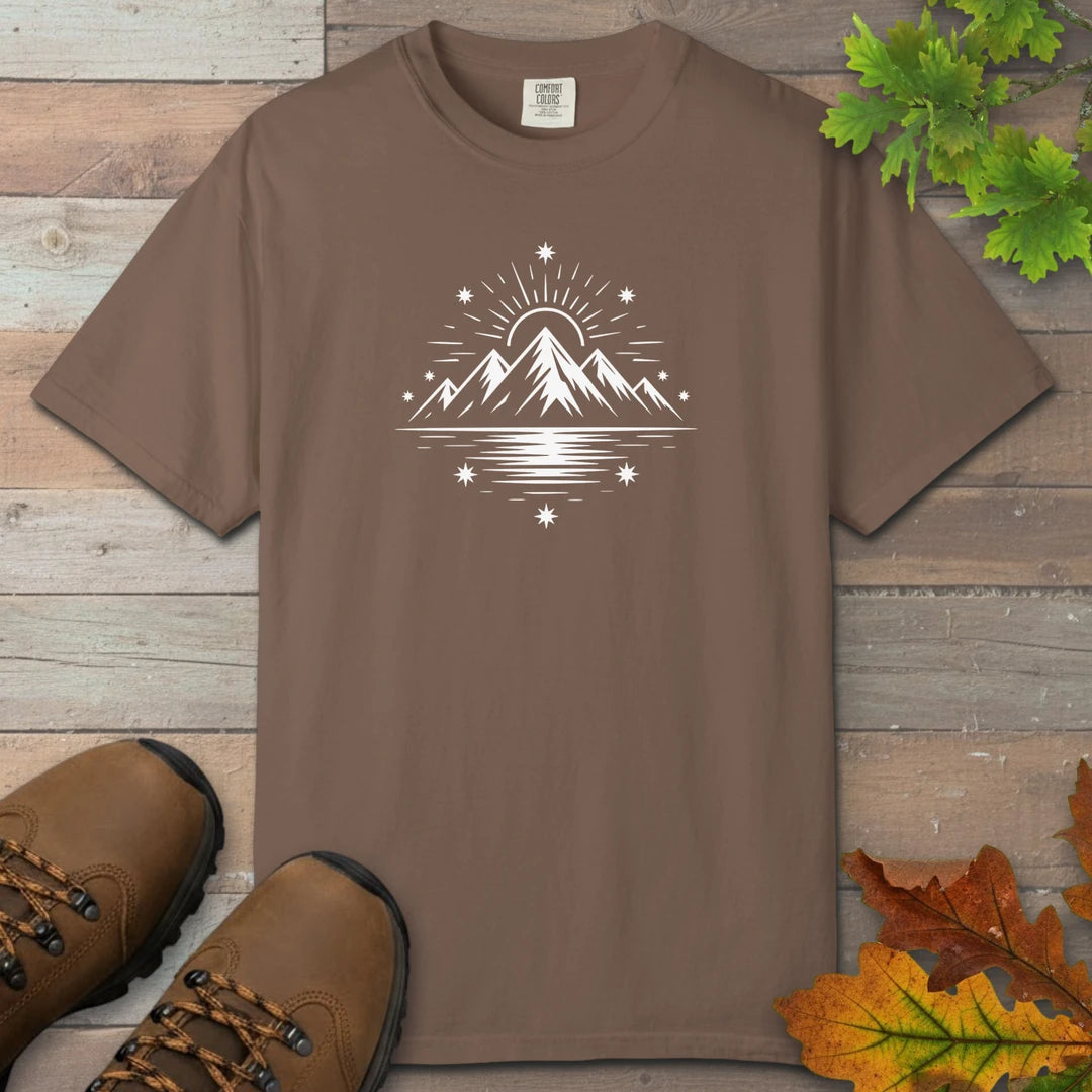 Sunrise Over Peaks T-Shirt