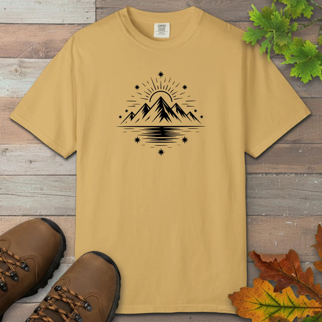 Sunrise Over Peaks T-Shirt