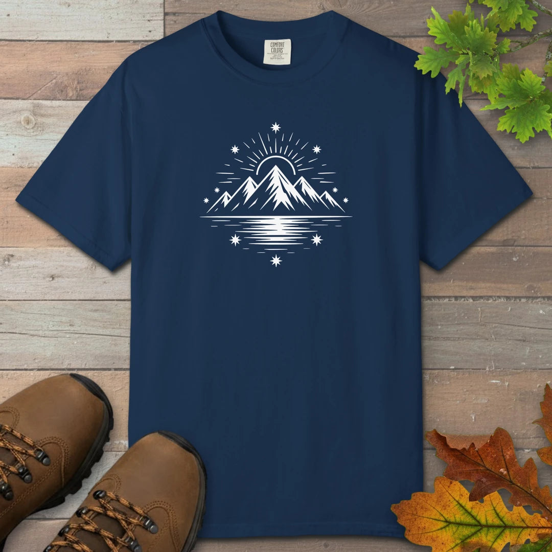 Sunrise Over Peaks T-Shirt