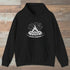 Campfire Glow Hoodie Black Outdoor Nature Tee
