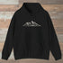 Mountains Are The Best Hoodie Black Outdoor Nature Tee
