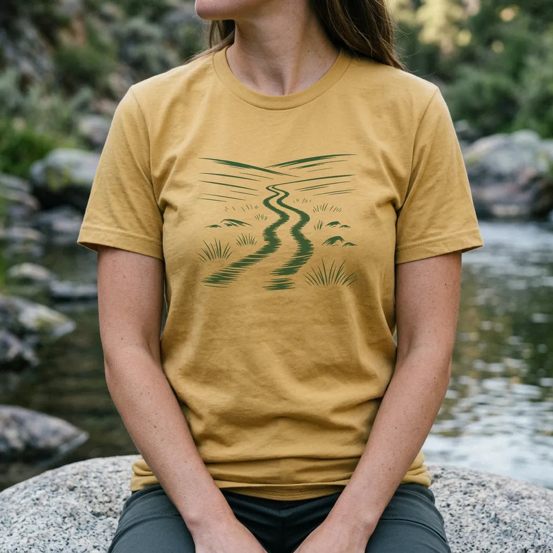 Winding Trail T-Shirt Outdoor Nature Tee