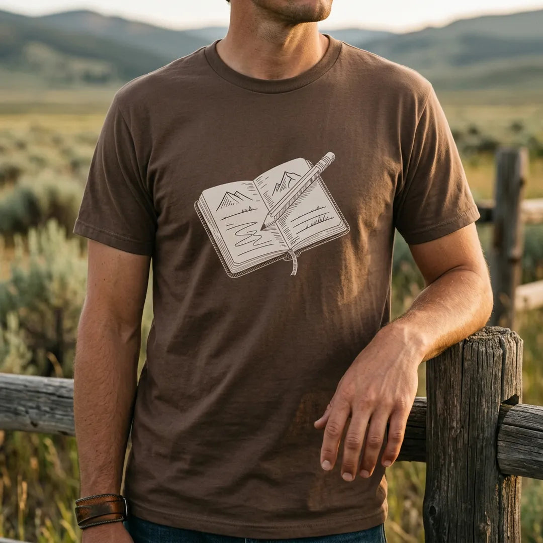 Trail Journal T-Shirt Outdoor Nature Tee