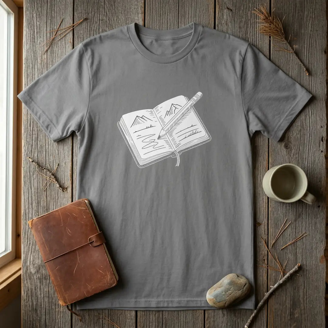Trail Journal T-Shirt Outdoor Nature Tee
