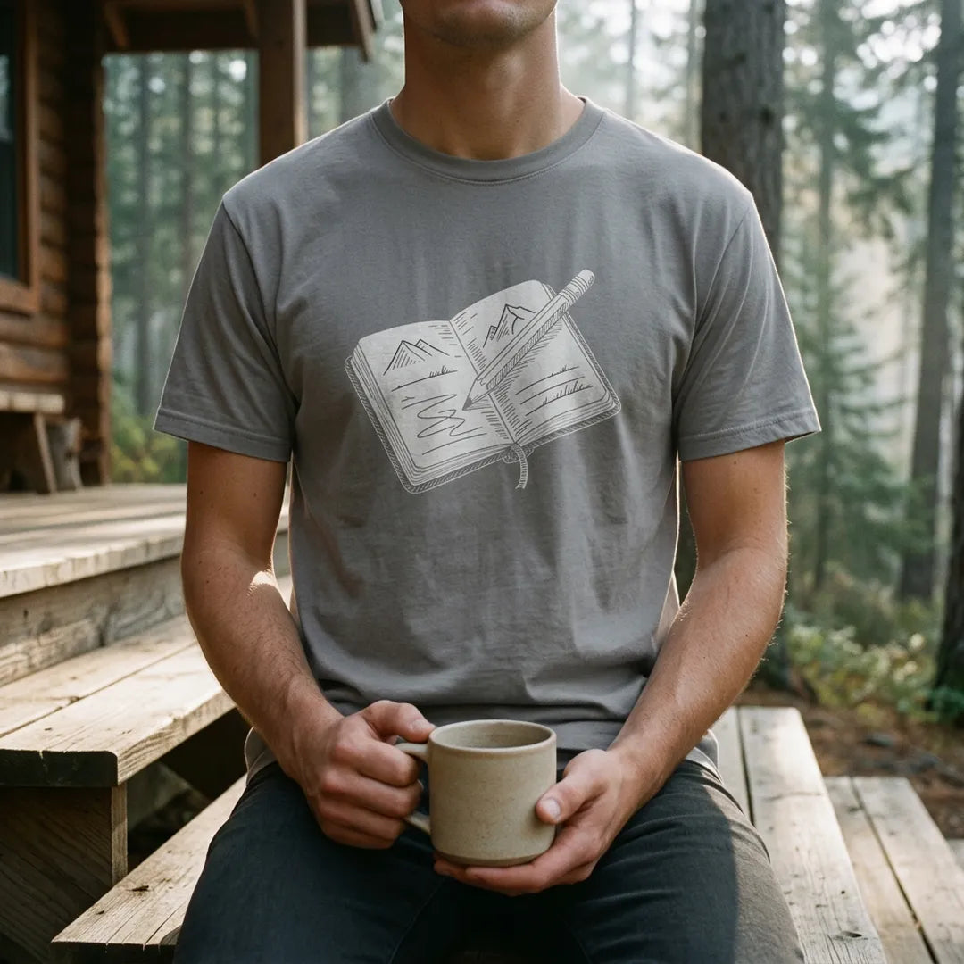Trail Journal T-Shirt Outdoor Nature Tee