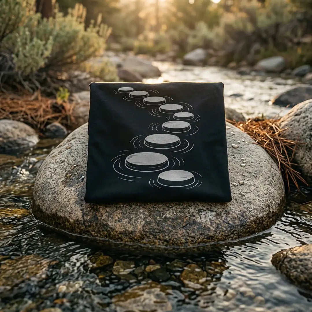 Stepping Stones T-Shirt Outdoor Nature Tee