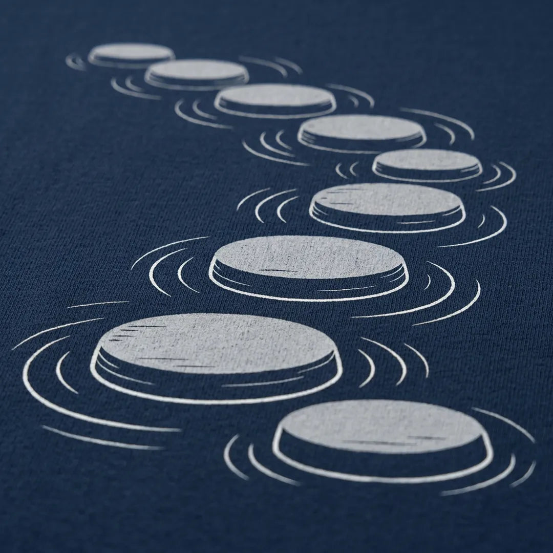 Stepping Stones T-Shirt Outdoor Nature Tee