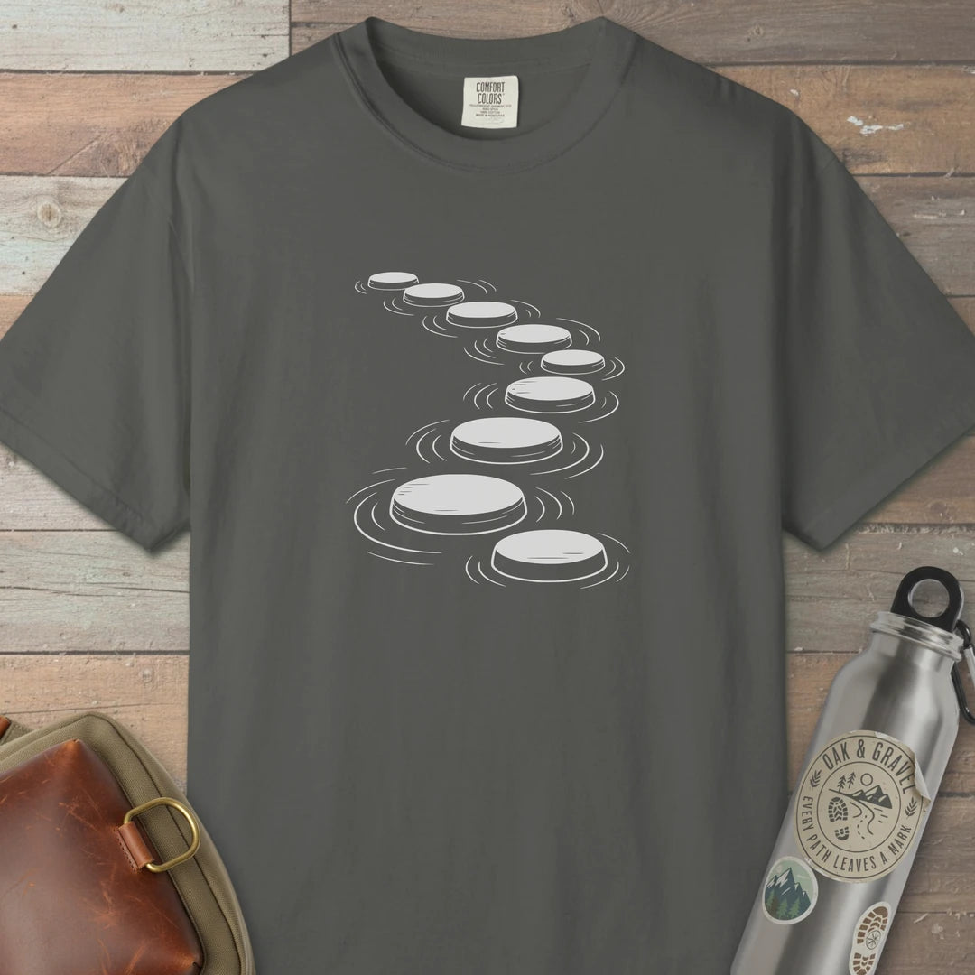 Stepping Stones T-Shirt Pepper Outdoor Nature Tee