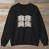 Topo Hiking Map Sweatshirt Black Outdoor Nature Tee