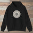 True North Compass Hoodie Black Outdoor Nature Tee