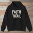 Faith And Trail Hoodie Black Outdoor Nature Tee