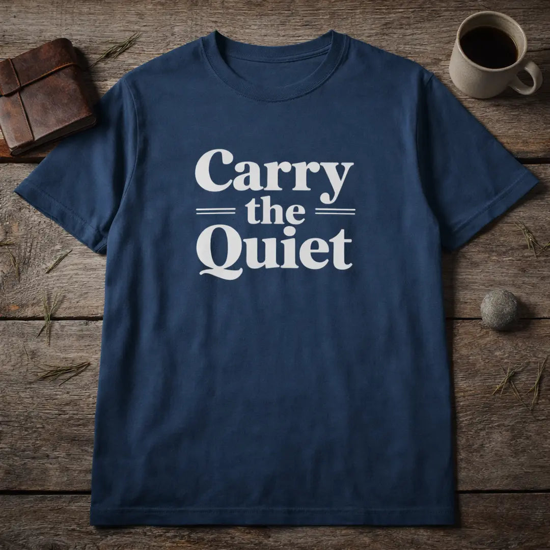 Carry The Quiet T-Shirt Outdoor Nature Tee