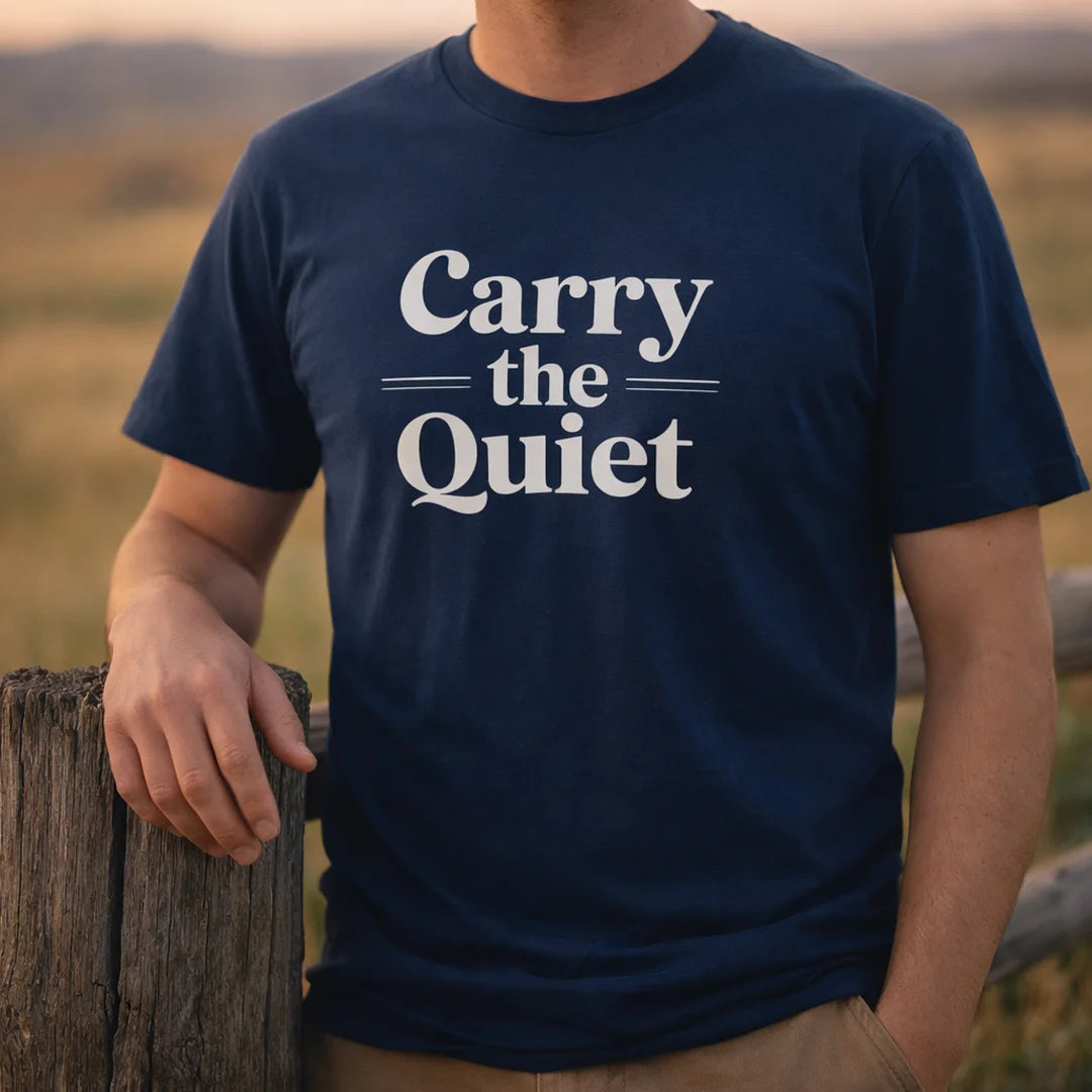 Carry The Quiet T-Shirt Outdoor Nature Tee