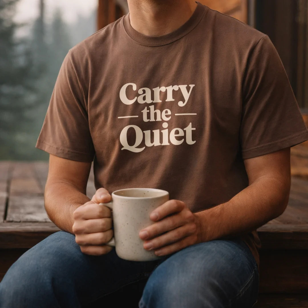 Carry The Quiet T-Shirt Outdoor Nature Tee