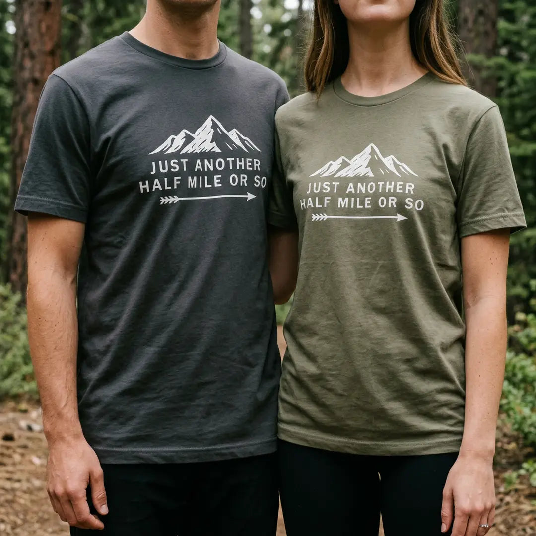 Just Another Half Mile Or So T-Shirt Outdoor Nature Tee